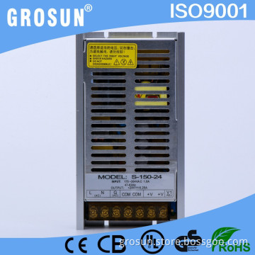 Wholesale Single Output LED Power Supply 24V 6A LED Driver AC to DC Converter Transformer with Aluminum Case